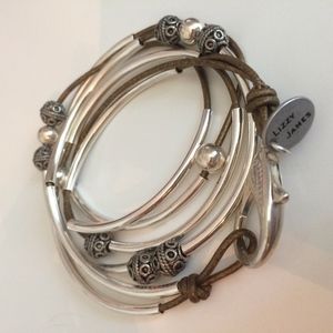 Silver Lizzy James Bracelet/Necklace
